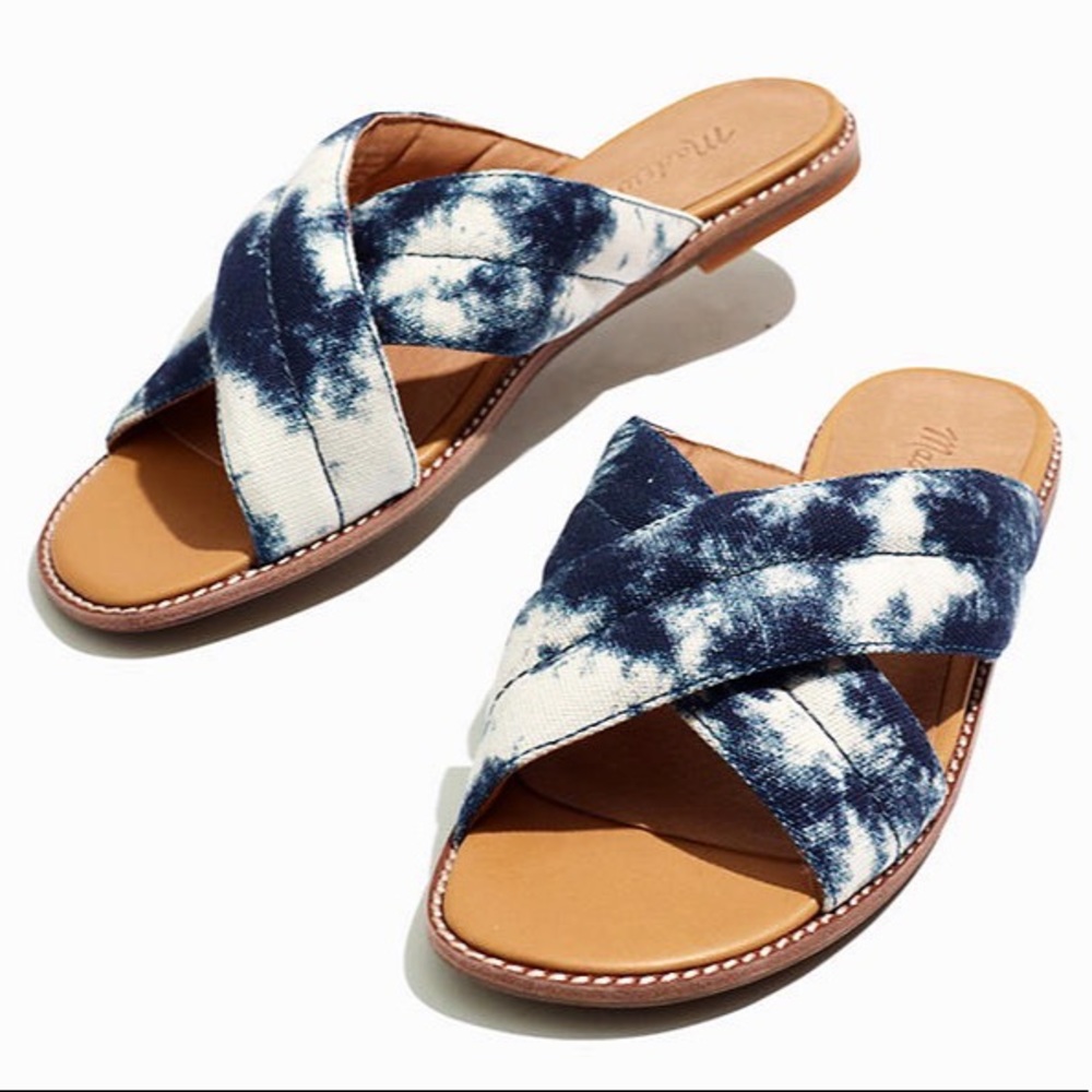 {Madewell} Skyler Tie-Dye Sandals